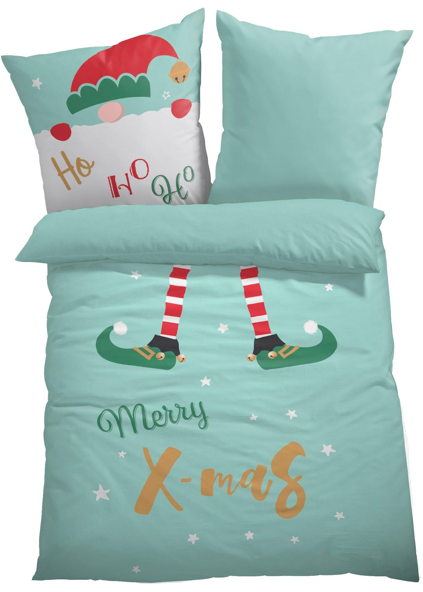 bonprix Dubbelzijdig dekbedovertrek met elf