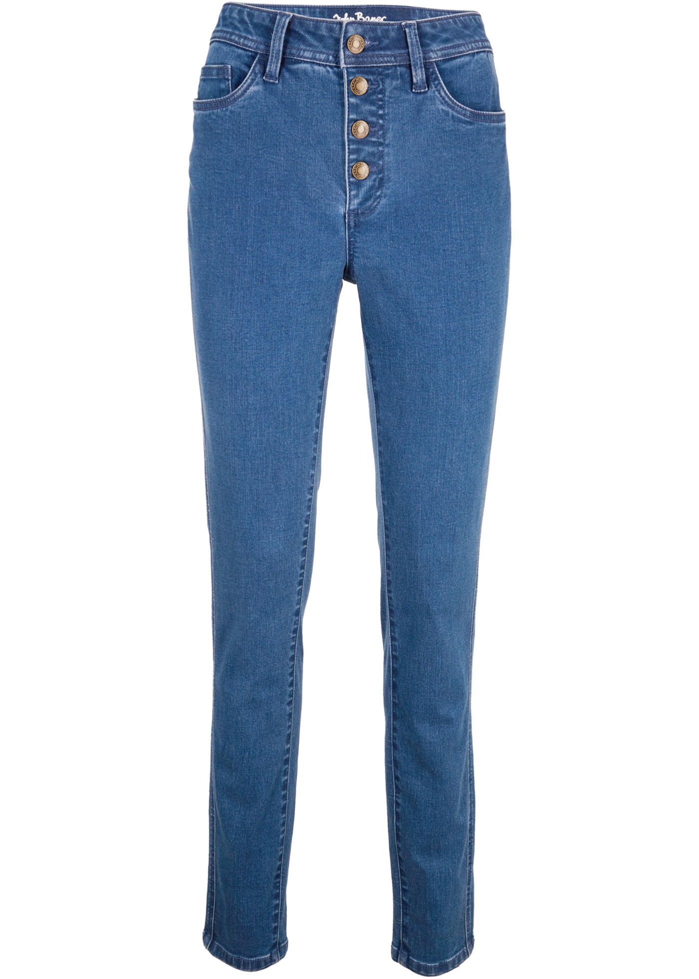 Corrigerende push up jeans, skinny, high rise