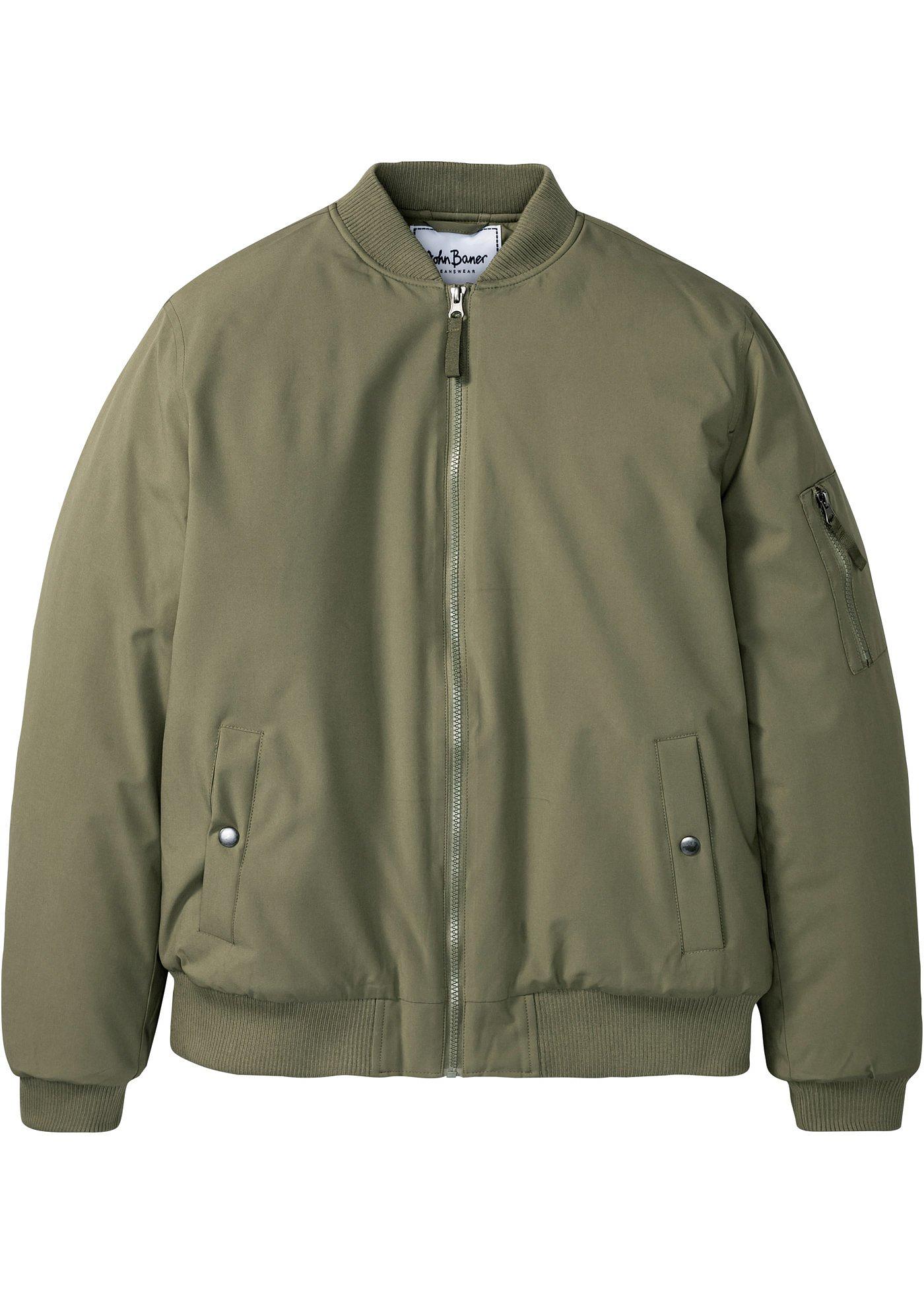 Bomber van gerecycled polyester