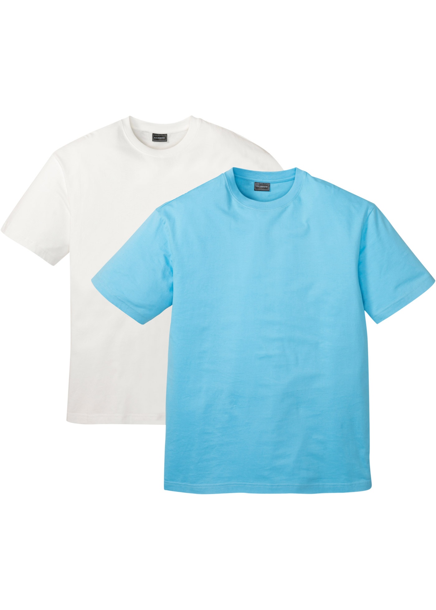 T-shirt (set van 2), loose fit
