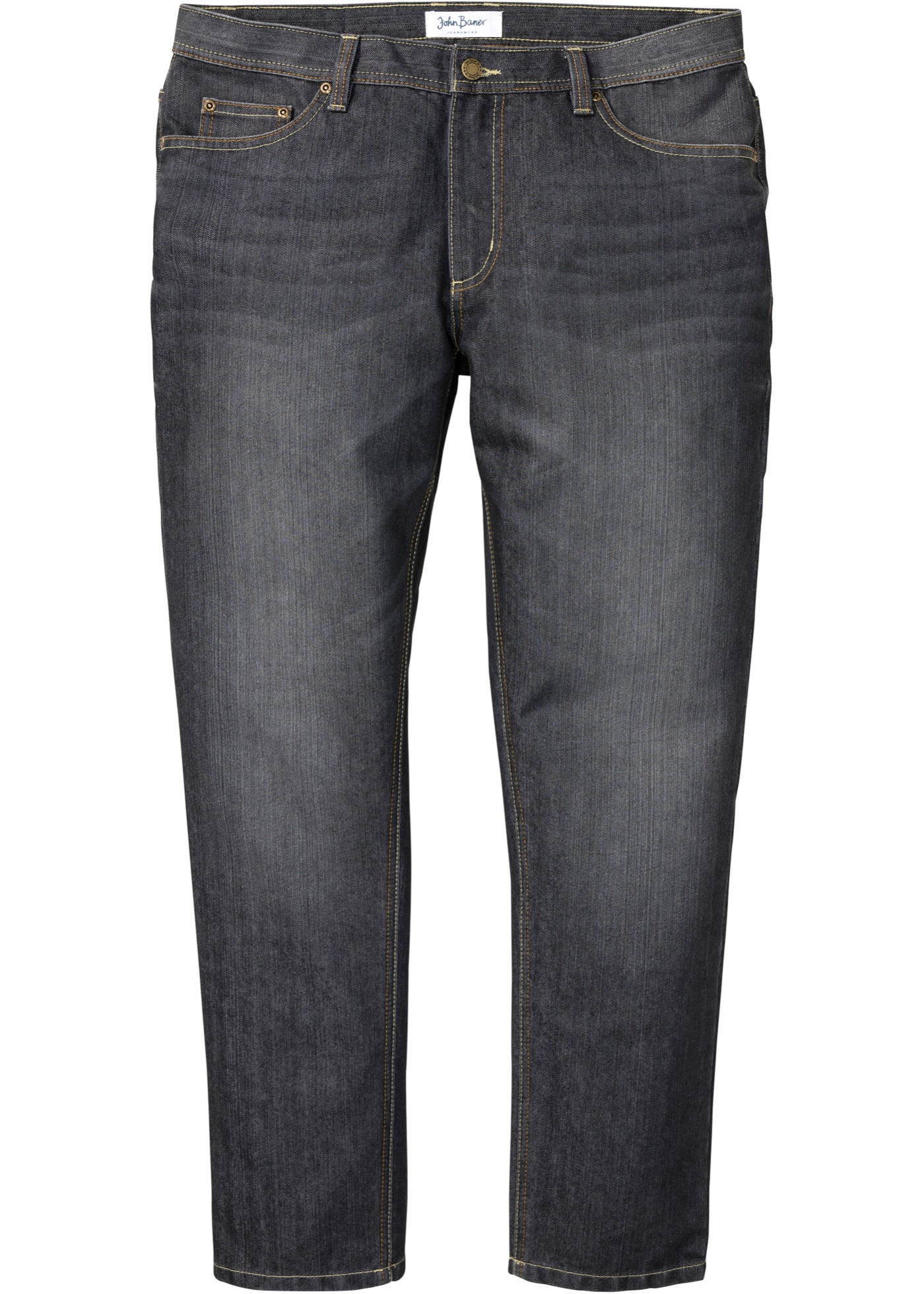 Loose fit jeans, tapered
