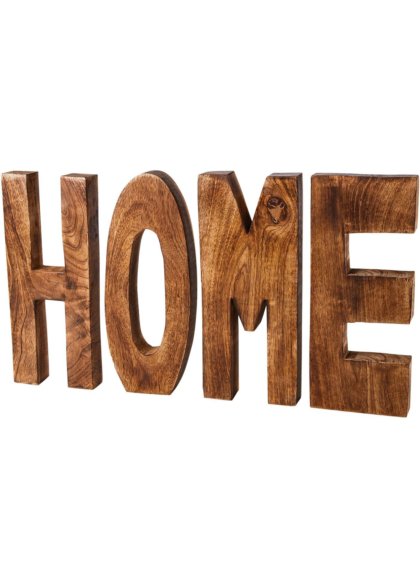 Ornament letters HOME (4-dlg. set)