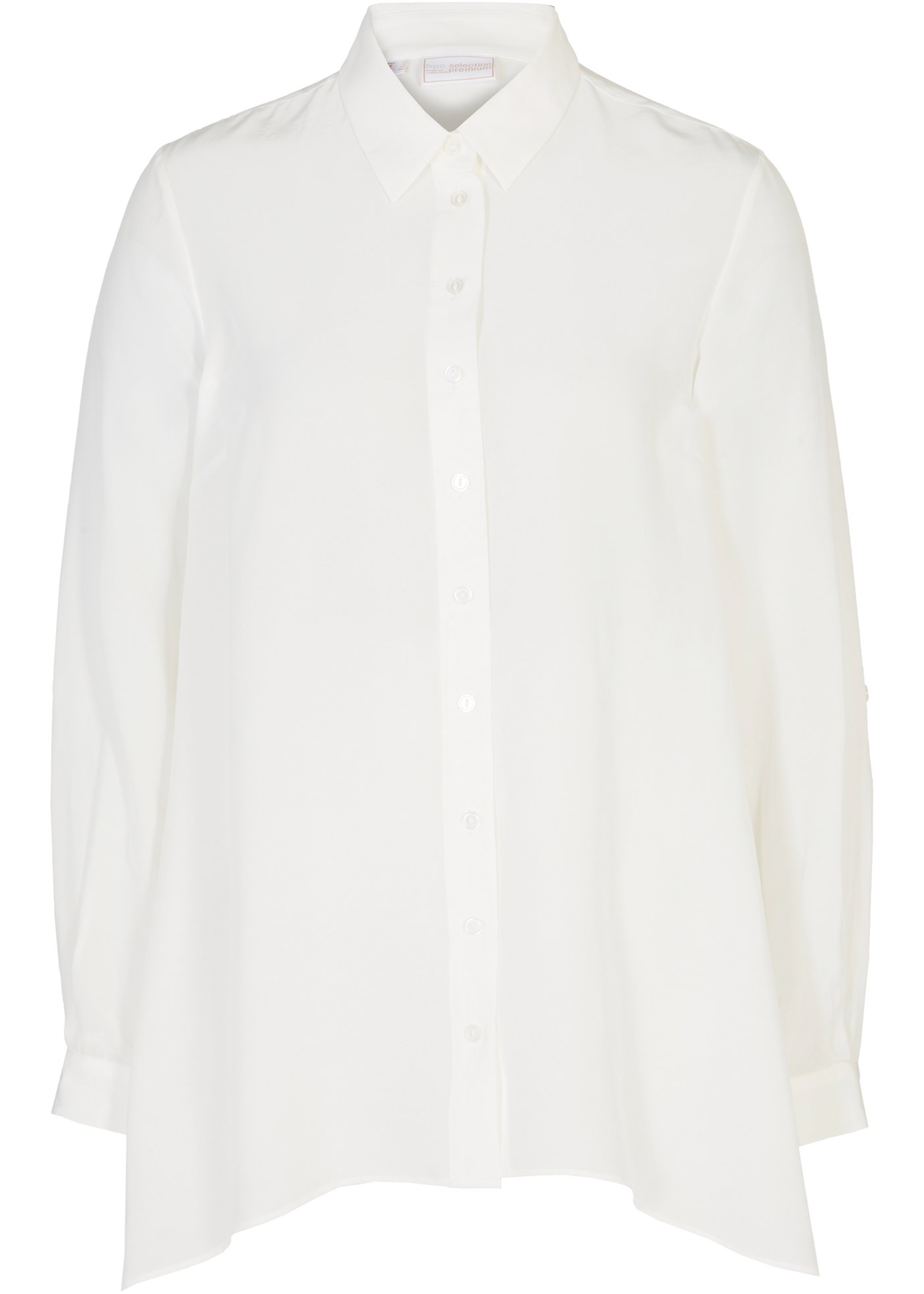 Blouse met zijde