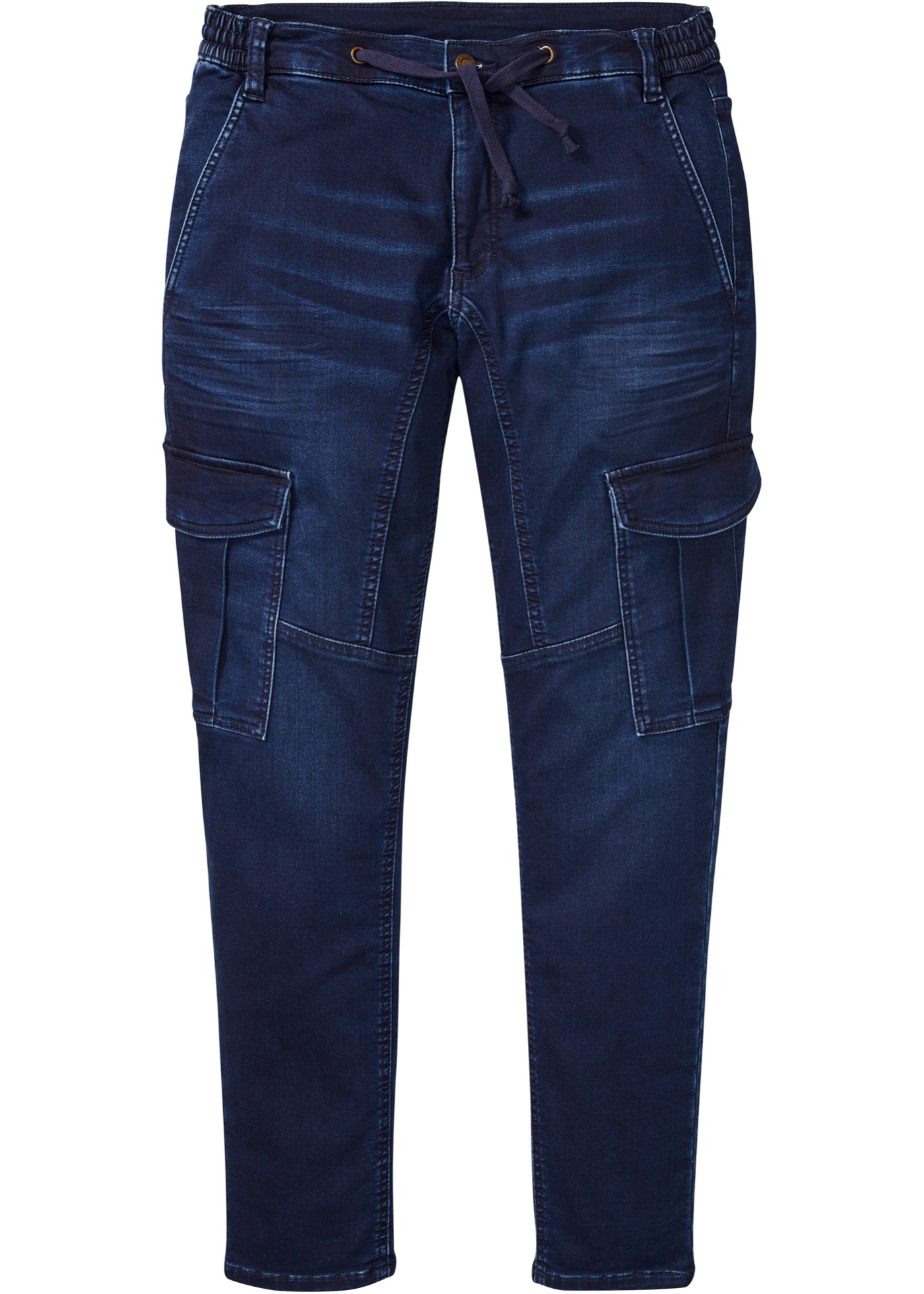 Regular fit cargo jogging jeans, tapered