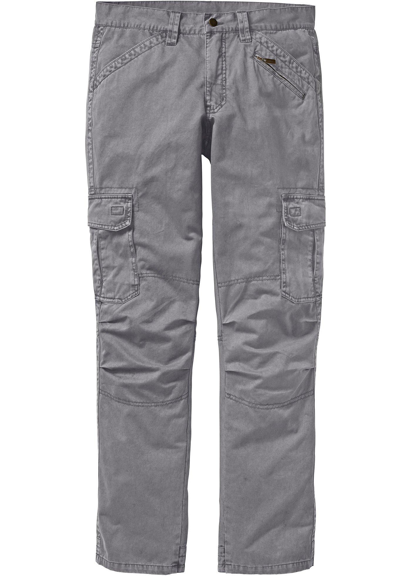 Loose fit cargo broek, straight