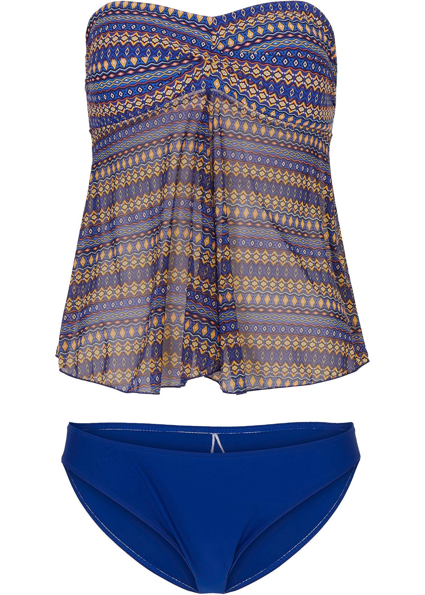 Bandeau tankini (2-dlg. set)