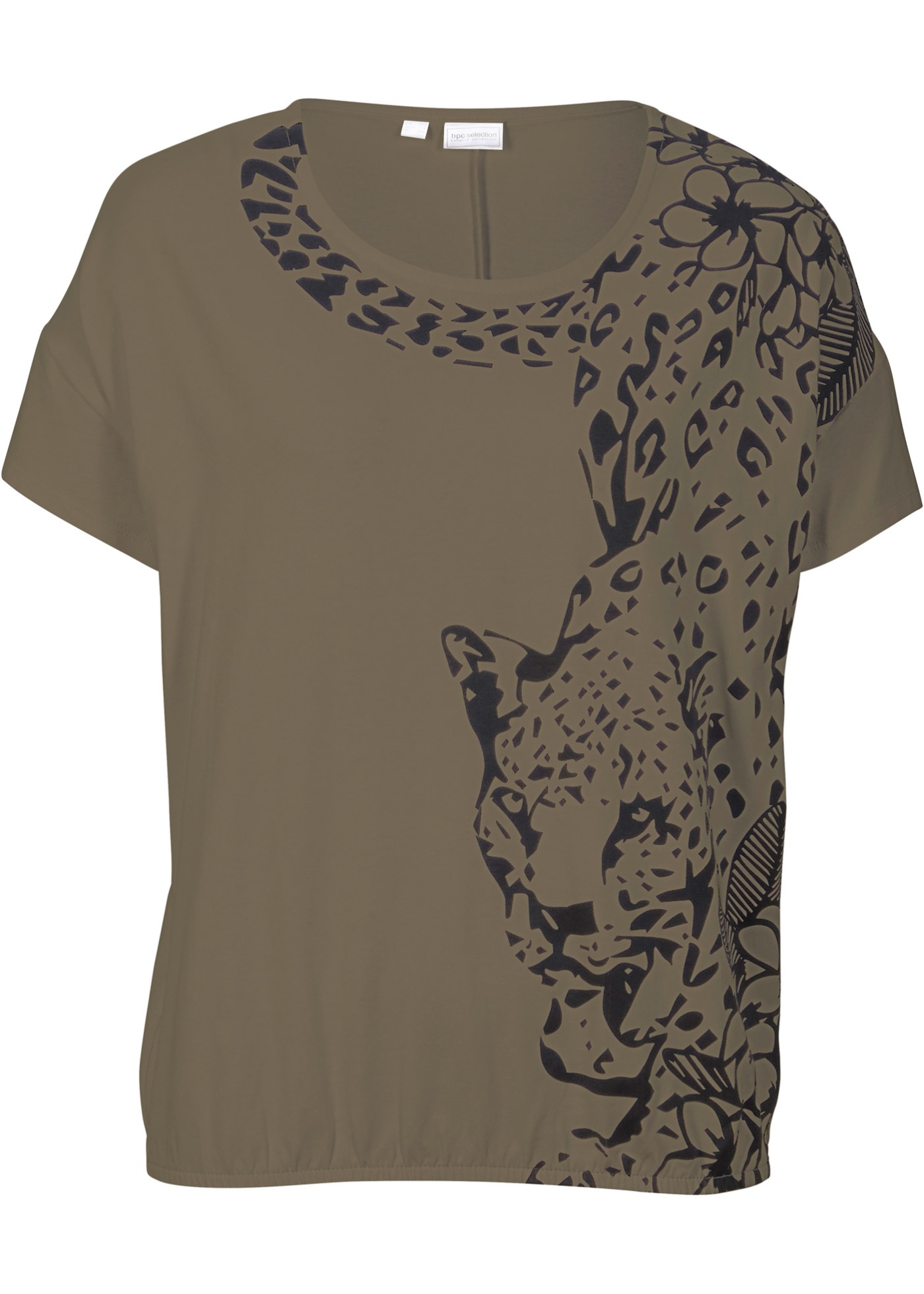 Shirt met luipaard