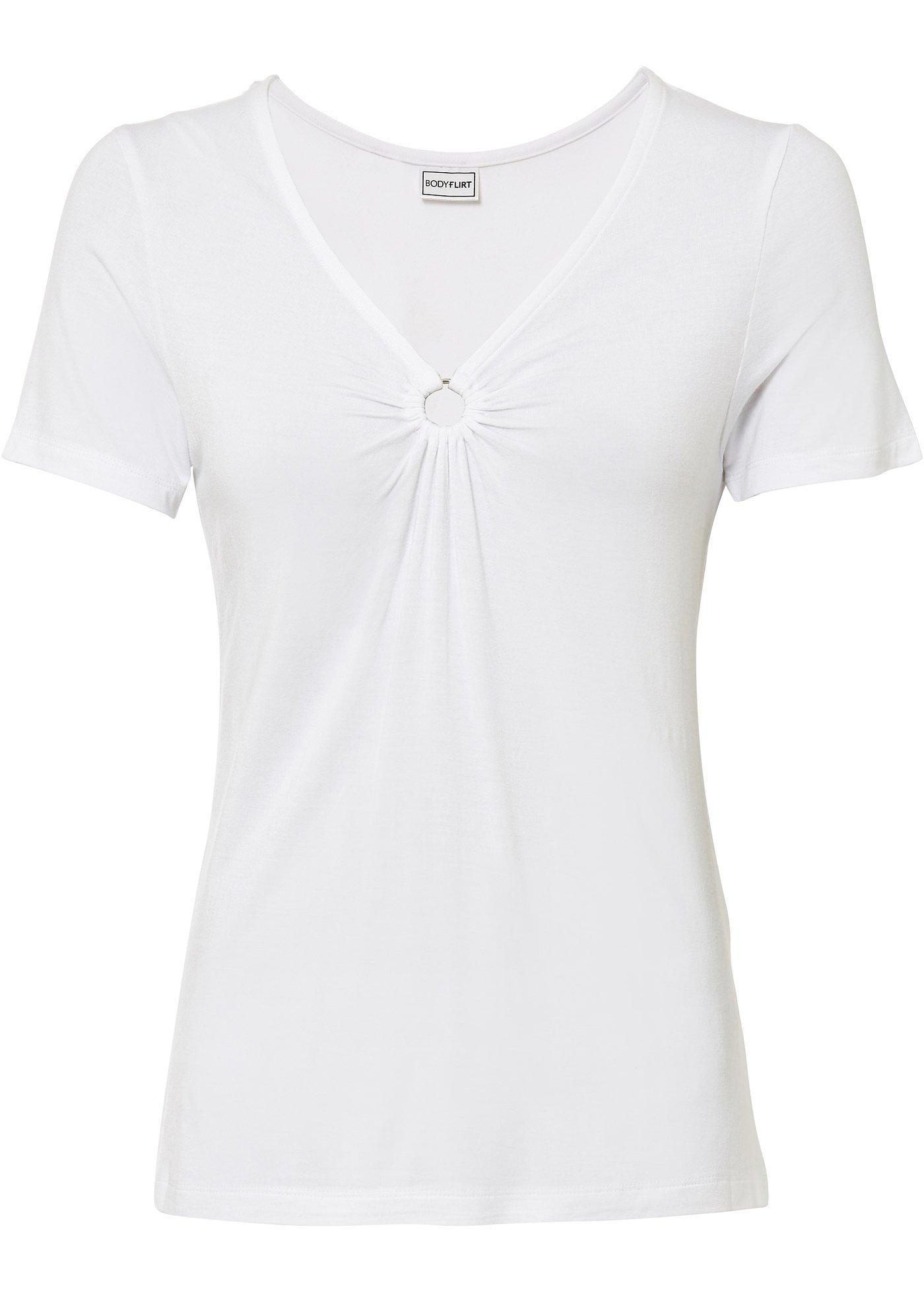 Shirt met ringdetail