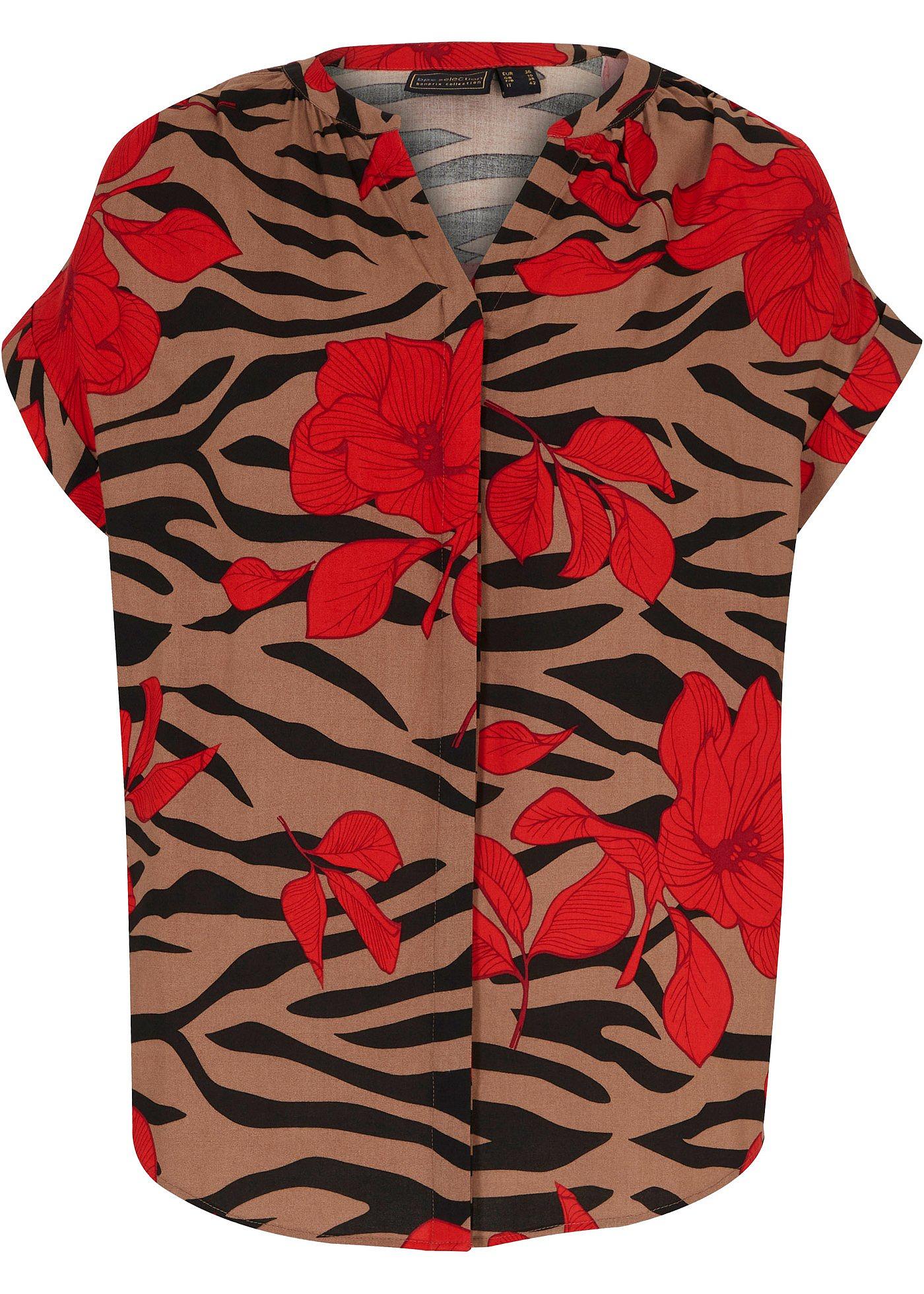 Viscose blouse met print