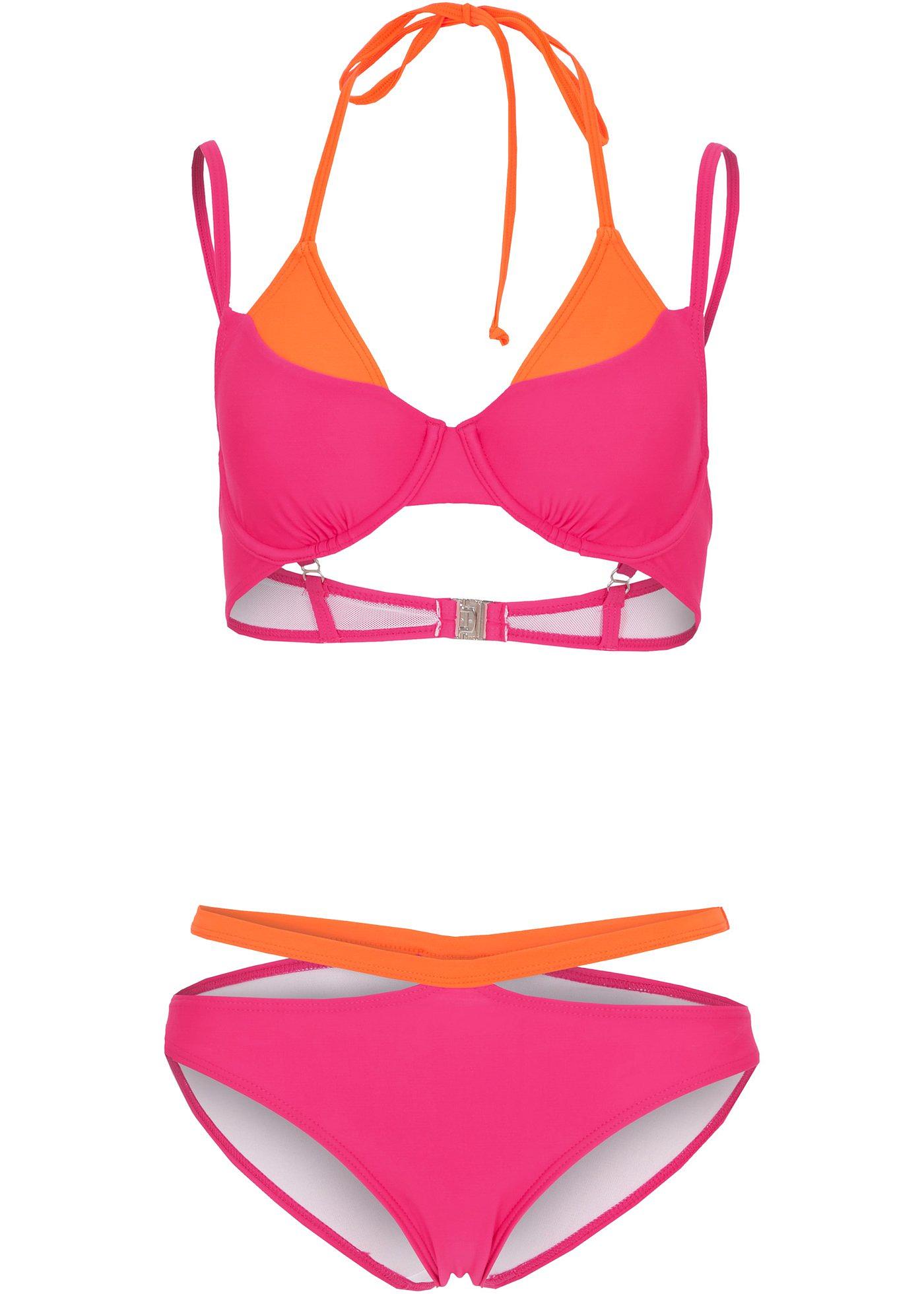 Beugel bikini (2-dlg. set) met gerecycled polyamide