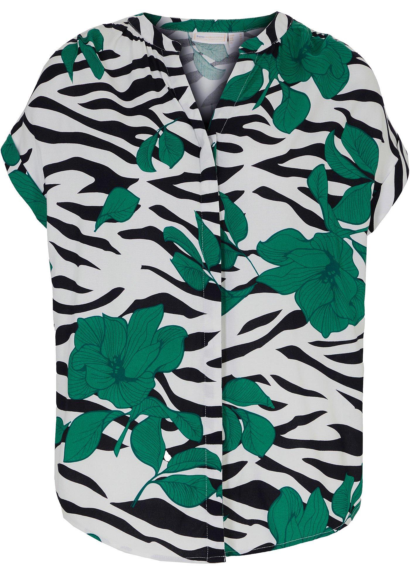 Viscose blouse met print