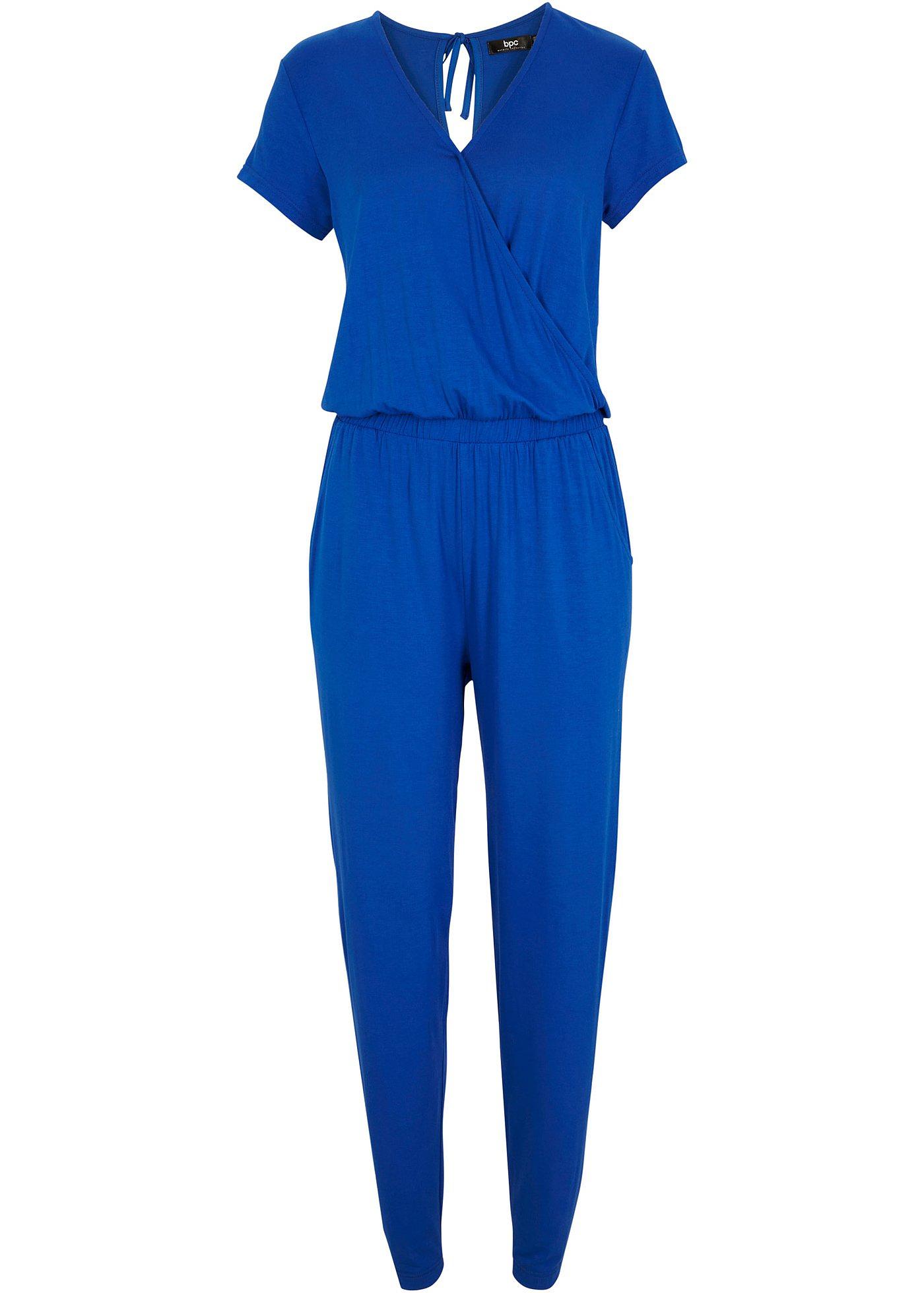 Jumpsuit van viscose, cropped