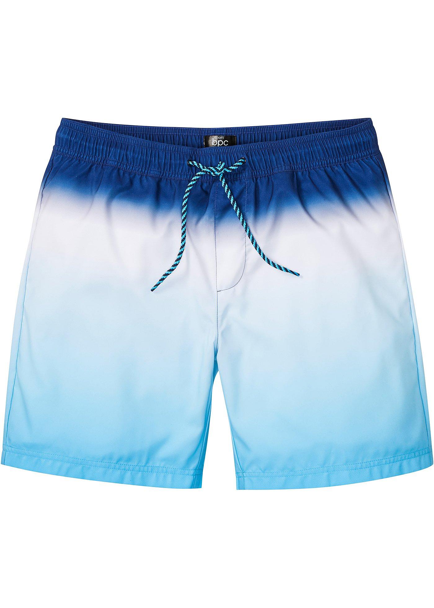 Strandshort met kleurverloop van gerecycled polyester