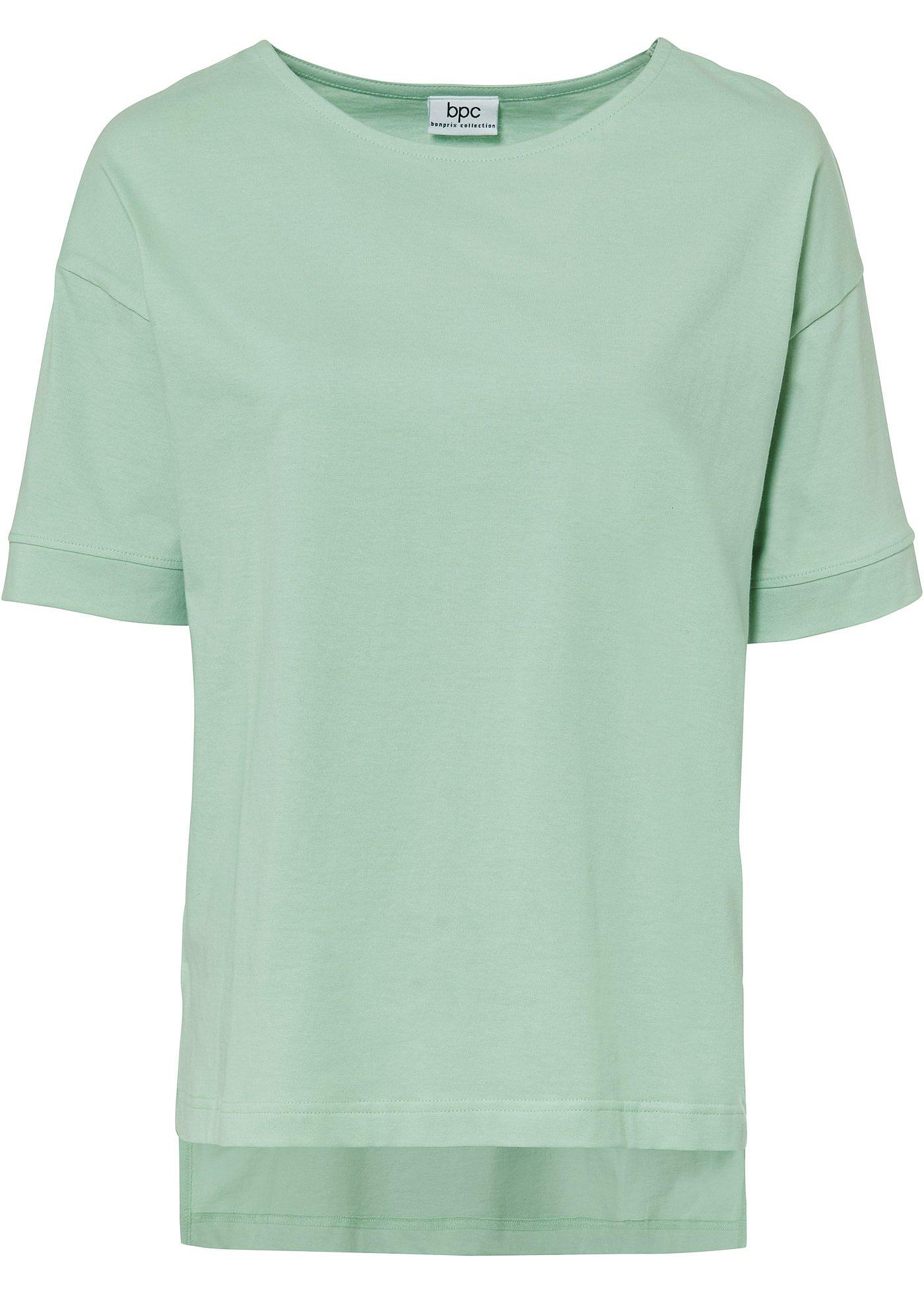 Oversized T-shirt met splitten opzij