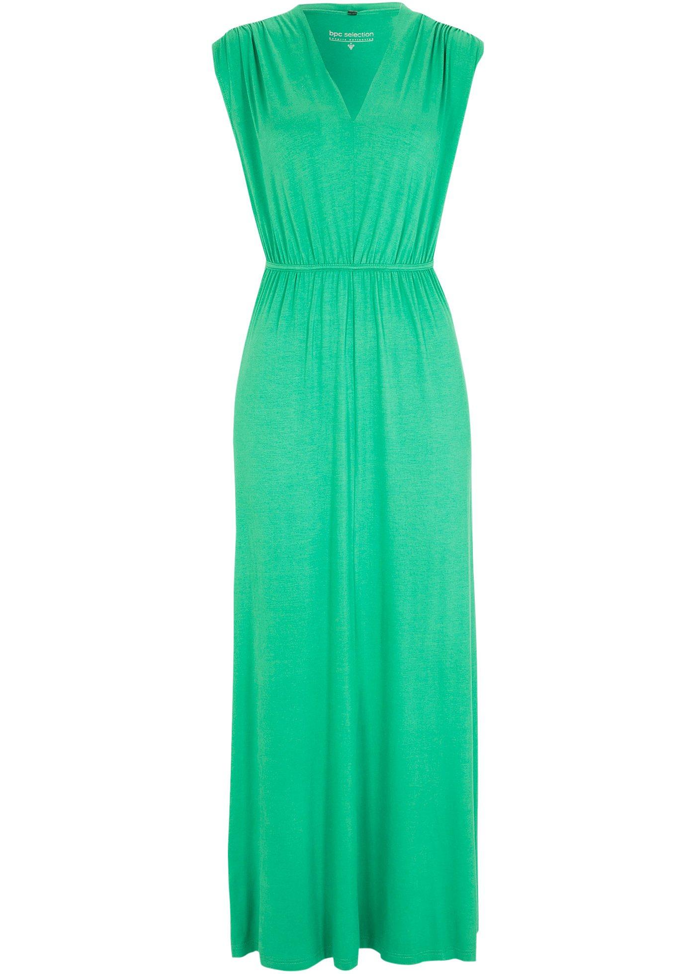 Jersey maxi jurk met viscose