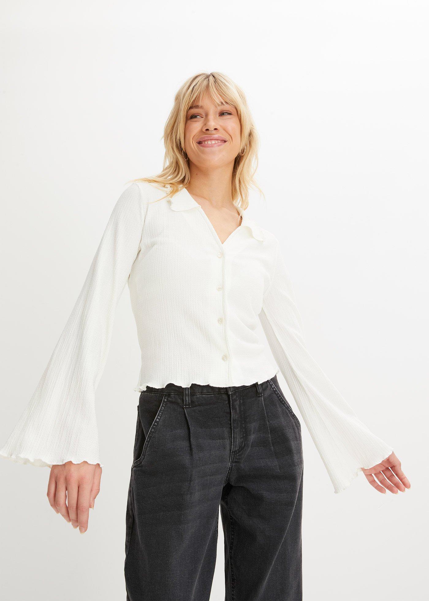 Cecil B322476 Ladies Button Down Shirt