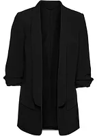 Lange blazer met gedrapeerde mouwen, bonprix