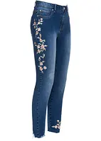 Jeans met borduursel, bonprix