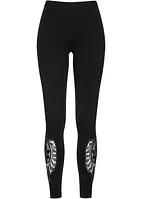 Legging met kant, bonprix