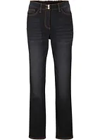 Thermojeans met push-up effect en comfortband, straight, bonprix