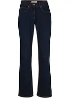 Mid waist stretch jeans, straight, bonprix