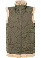 Reversibel bodywarmer met imitatiebont, bonprix