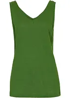 Linnen tanktop, bonprix