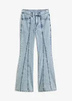 Flared jeans met high waist, bonprix