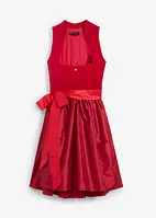 Midi dirndl met fluweel en schort (2-dlg. set), bpc bonprix collection