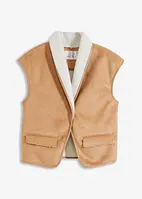 Imitatie lammy gilet, bonprix