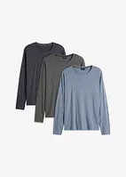 Longsleeve (set van 3), bonprix