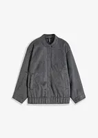 Oversized bomber in wollen look, bonprix