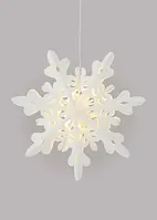 LED hangdecoratie papieren sneeuwvlok, bonprix