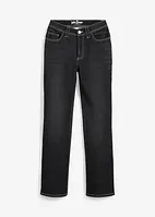 Knuffelzachte thermojeans met mid waist, bootcut, bonprix