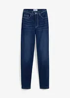 Straight thermojeans met high waist, bonprix