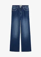 Wide leg jeans, high waist, full length, bonprix