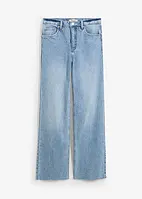 Wide leg jeans, high waist, full length, bonprix