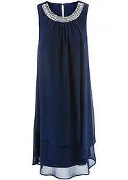 Chiffon Jurk met applicatie, bonprix
