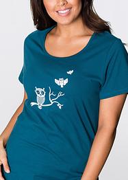 Capri pyjama met korte mouwen (2-dlg.), bpc bonprix collection