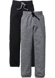 Sweatpants van puur katoen (set van 2), bonprix