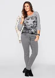 Slim fit jeans mid waist, super stretch, bonprix