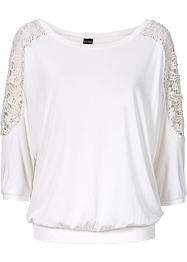 Oversized shirt met kant, BODYFLIRT