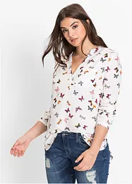 Blouse met V-hals, bonprix