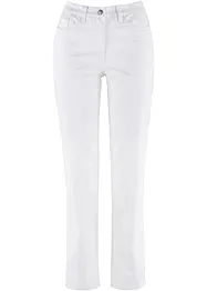 Mid waist stretch jeans, straight, bonprix