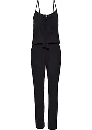 Jumpsuit met kant, bonprix