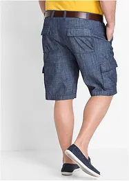 Cargo bermuda van katoen, loose fit, bonprix