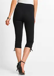 Capri legging met rijgkoordjes, bonprix