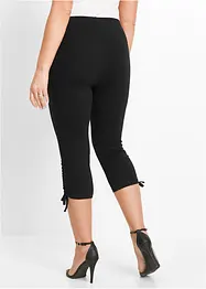 Capri legging met rijgkoordjes, bonprix