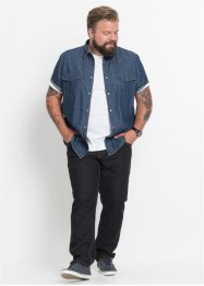 Loose fit jeans van stevig denim, straight, bonprix