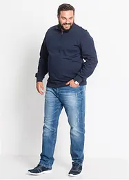 Sweater met troyer kraag, bonprix